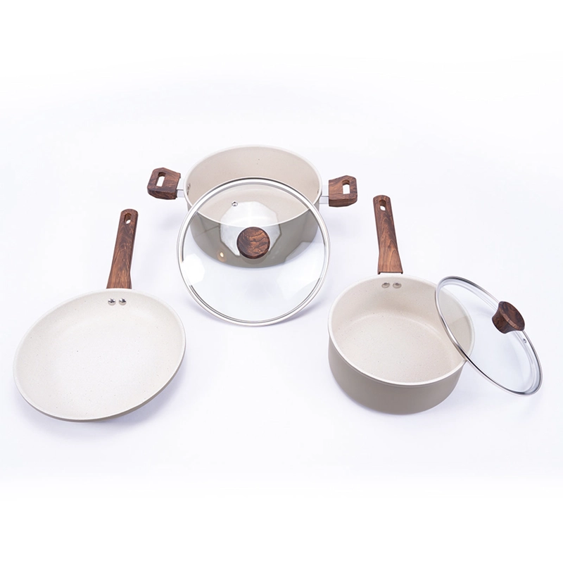 BATERÍA DE COCINA DORAL ALESSANDRIA 5 PIEZAS VERDE OLIVA - 1