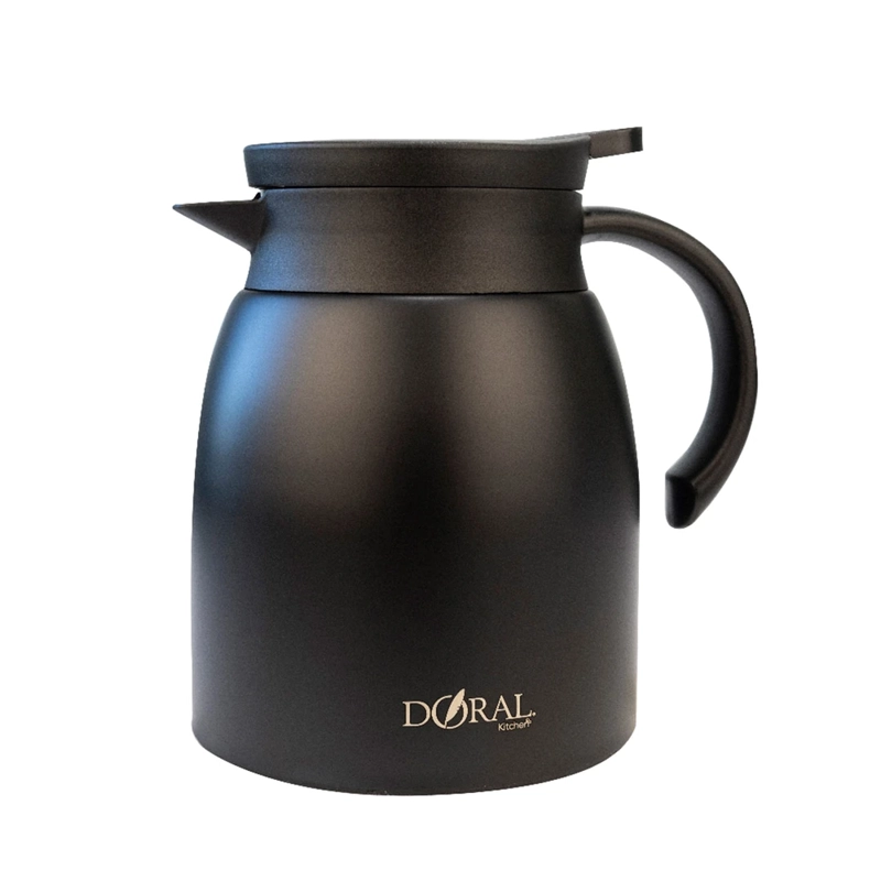 JARRA TÉRMICA DORAL INFULUX 1.2 LITROS NEGRO