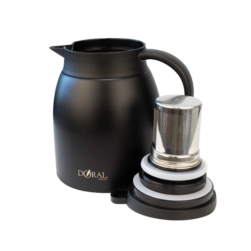 JARRA TÉRMICA DORAL INFULUX 1.2 LITROS NEGRO - 2
