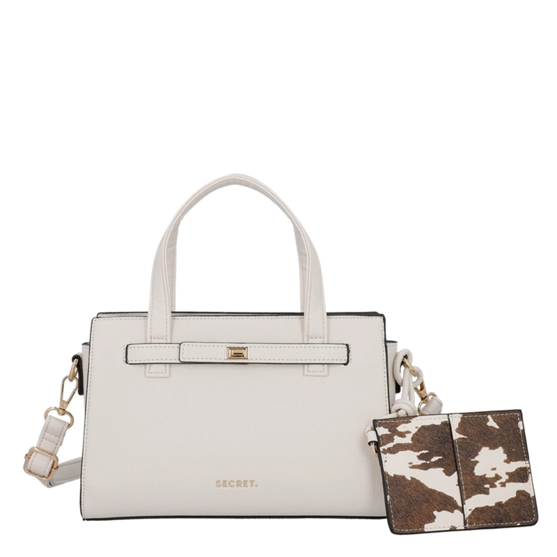 CARTERA BANDOLERA SECRET SERBIA BEIGE  - 1