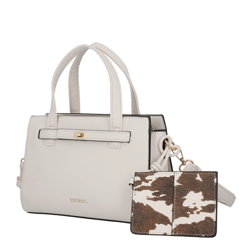 CARTERA BANDOLERA SECRET SERBIA BEIGE  - 2