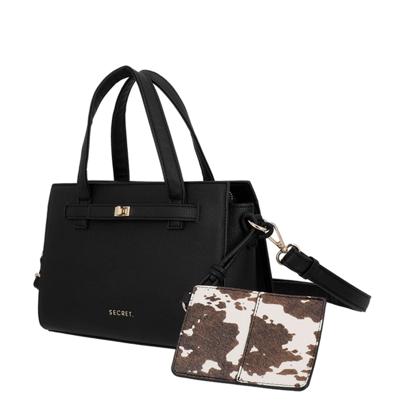 CARTERA BANDOLERA SECRET SERBIA NEGRO  - 2