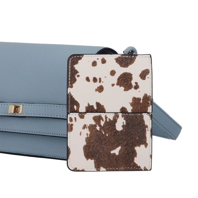 CARTERA BANDOLERA SECRET SERBIA CELESTE  - 6