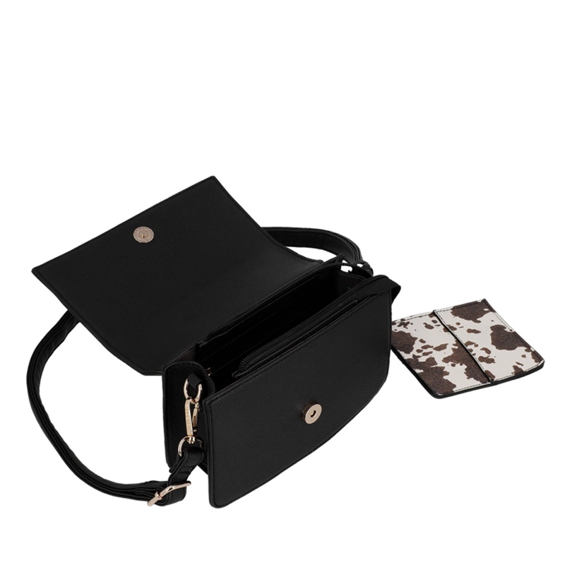 CARTERA BANDOLERA SECRET SERBIA NEGRO  - 4