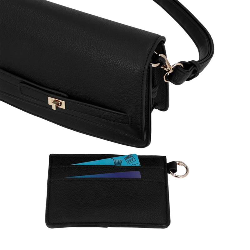 CARTERA BANDOLERA SECRET SERBIA NEGRO  - 7
