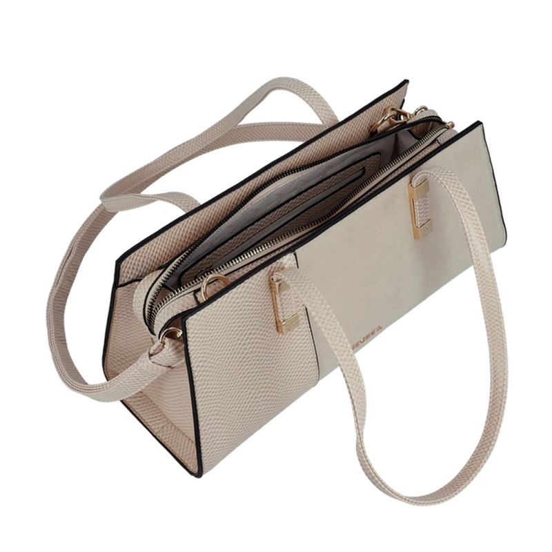 CARTERA DE MANO SECRET ZAGREB BEIGE  - 4