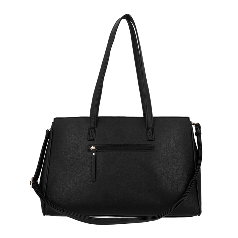 CARTERA DE MUJER PORTA LAPTOP 16" SECRET SERBIA NEGRO  - 3