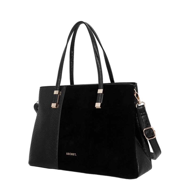 CARTERA TOTE SECRET ZAGREB NEGRO  - 2