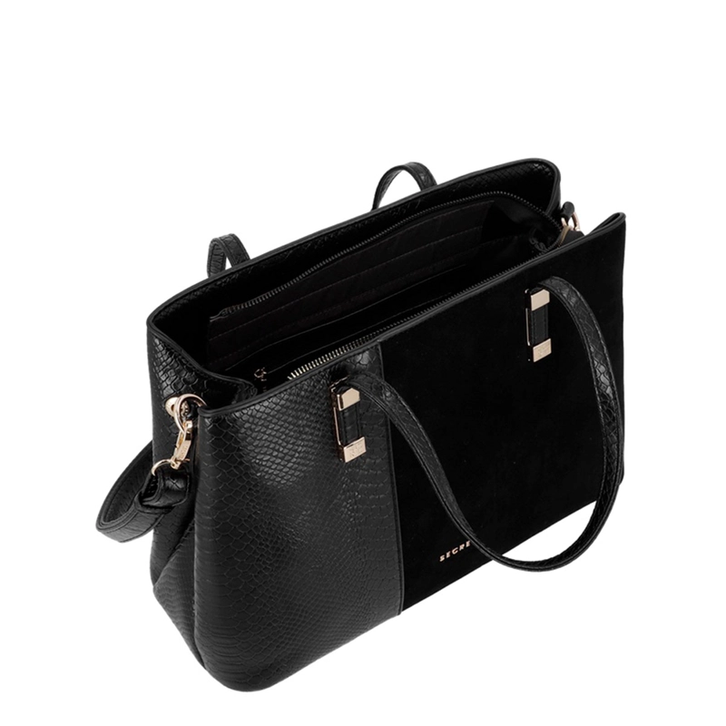 CARTERA TOTE SECRET ZAGREB NEGRO  - 4