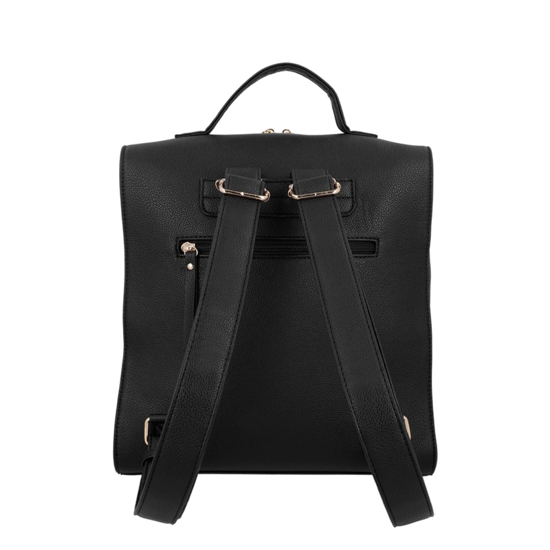 MOCHILA DE MUJER SECRET SERBIA NEGRO  - 3