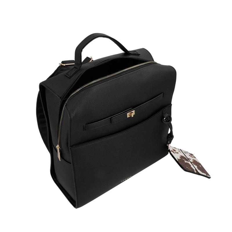 MOCHILA DE MUJER SECRET SERBIA NEGRO  - 4
