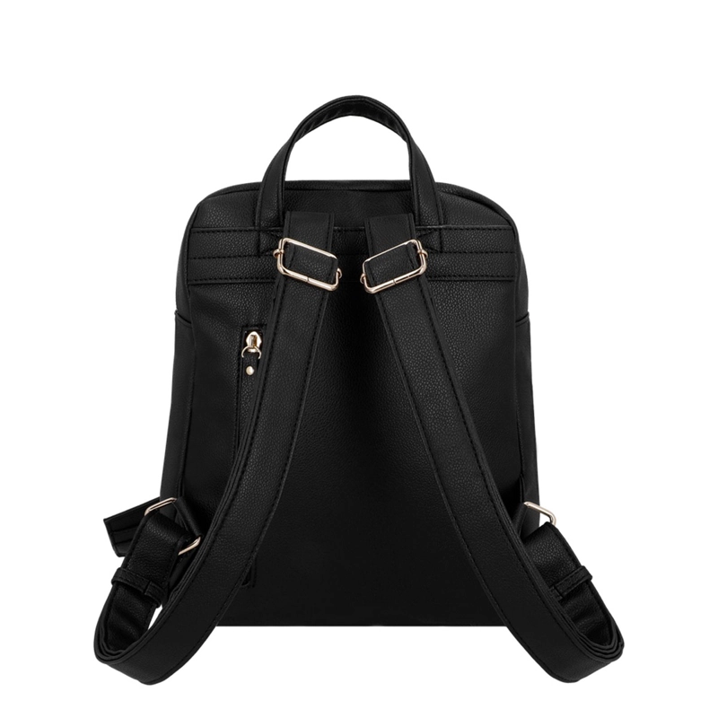 MOCHILA DE MUJER SECRET SERBIA NEGRO  - 3