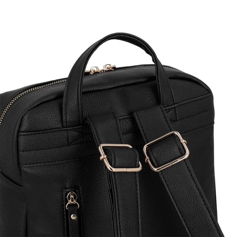 MOCHILA DE MUJER SECRET SERBIA NEGRO  - 5