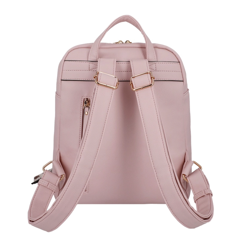 MOCHILA DE MUJER SECRET SERBIA ROSADO  - 3