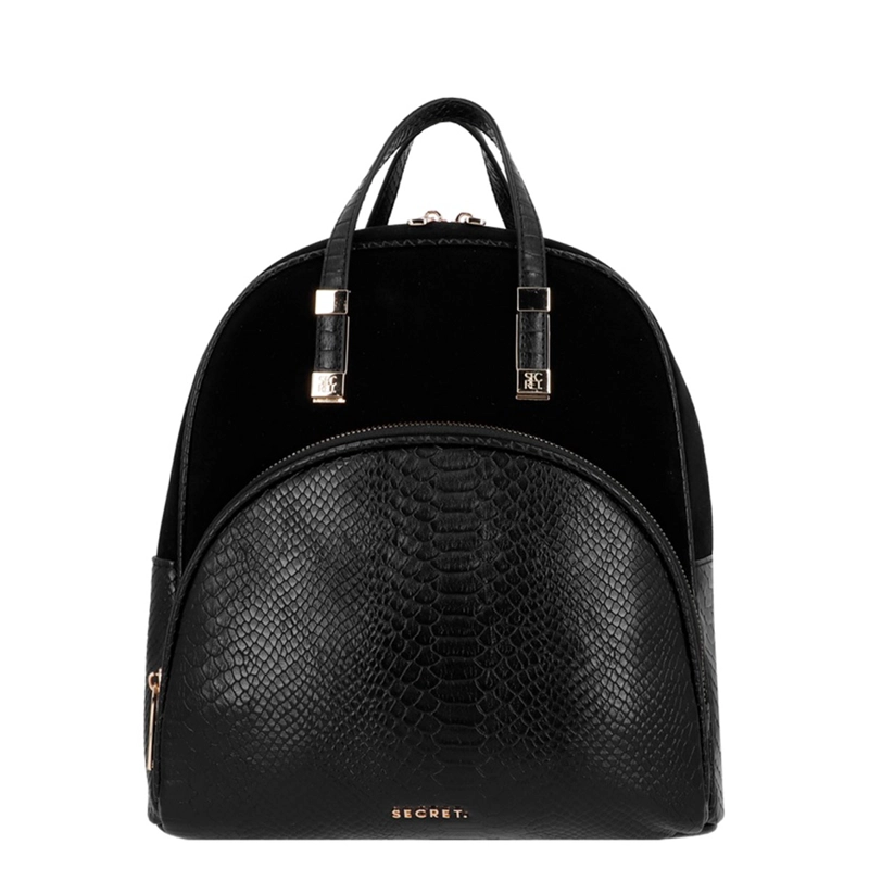 MOCHILA DE MUJER SECRET ZAGREB NEGRO  - 1