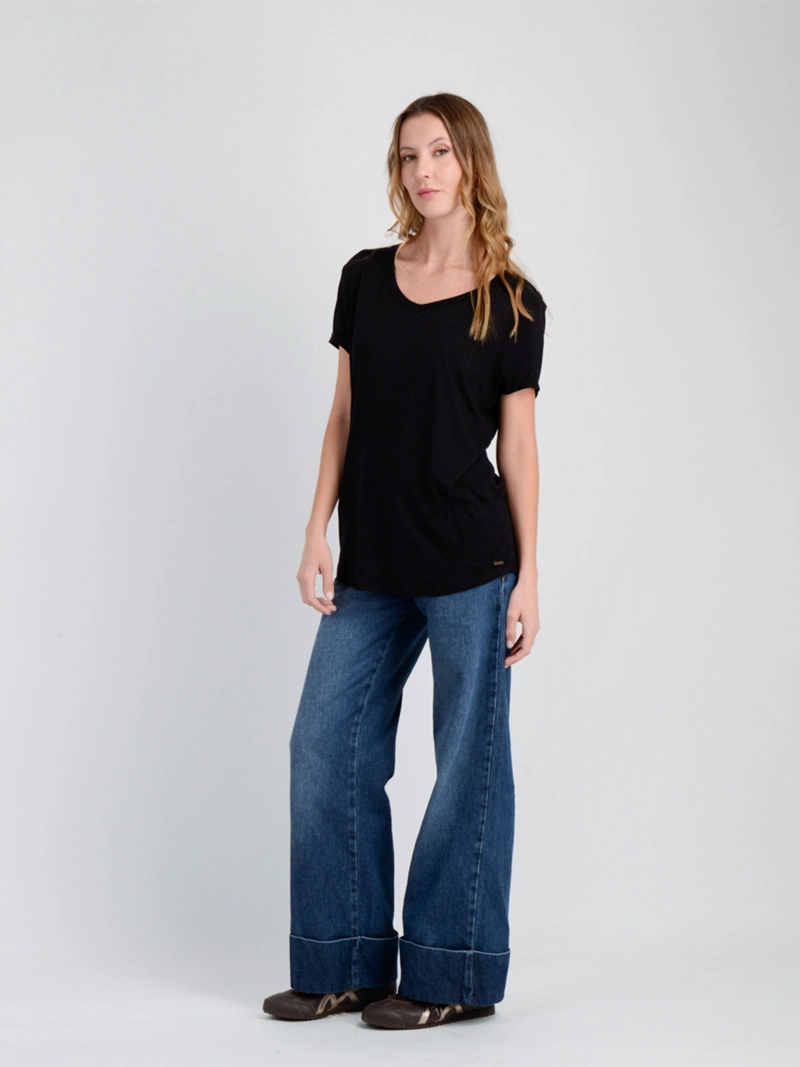 POLERA MUJER MAUI AND SONS MANGA CORTA - 5