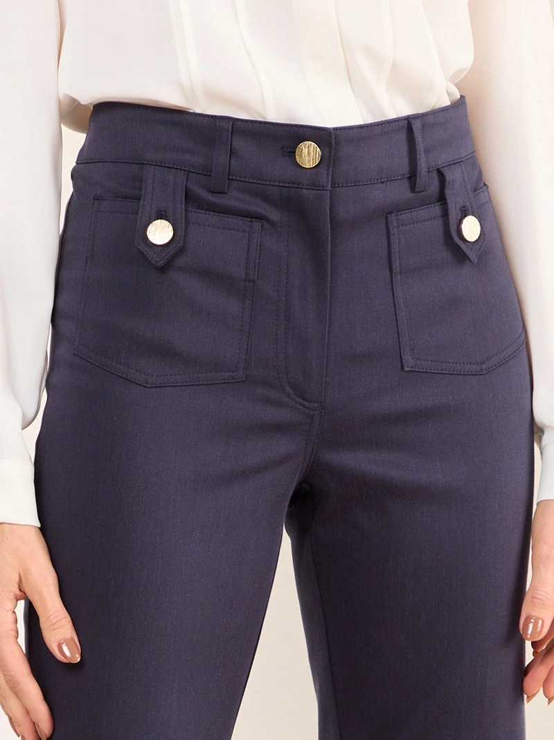PANTALÓN MUJER MA GRIFFE RECTO GABARDINA - 4