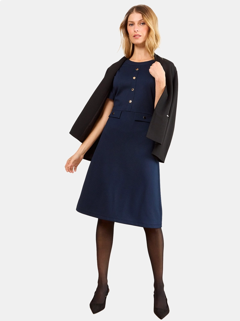 VESTIDO MUJER MA GRIFFE MANGA CORTA - 4