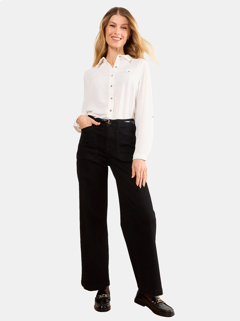 BLUSA MUJER MA GRIFFE MANGA LARGA - 4
