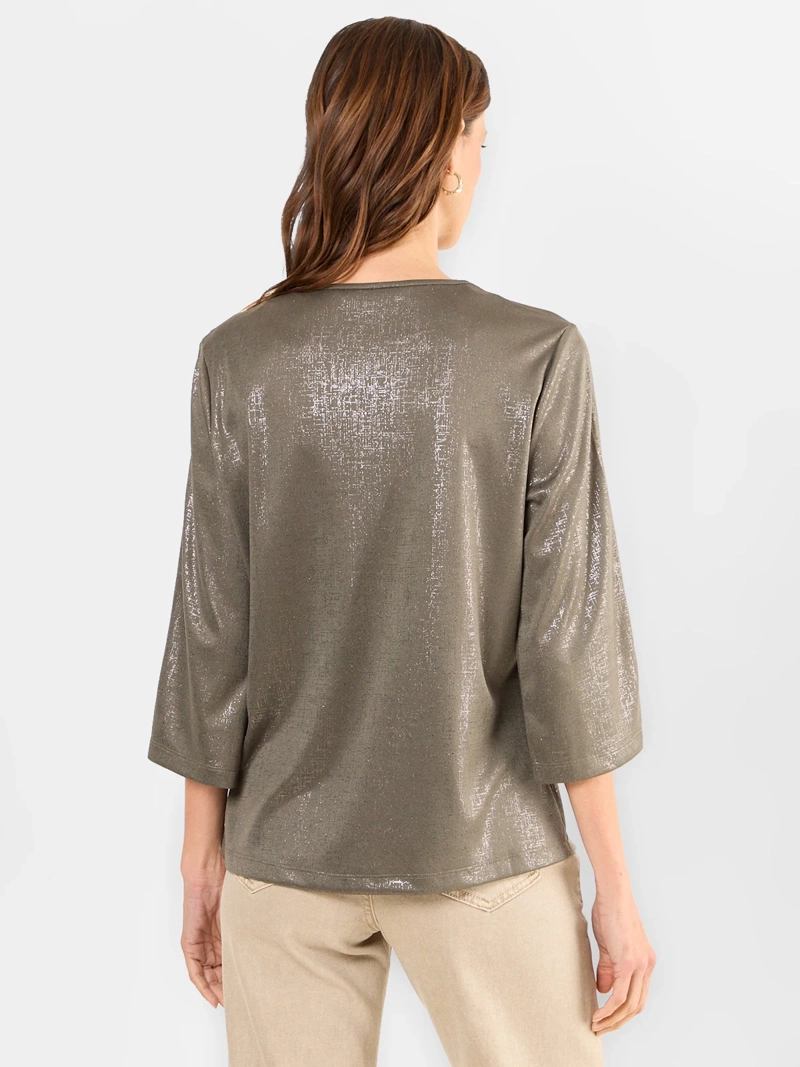 POLERA MUJER MA GRIFFE PABILO ESCOTE EN V - 2