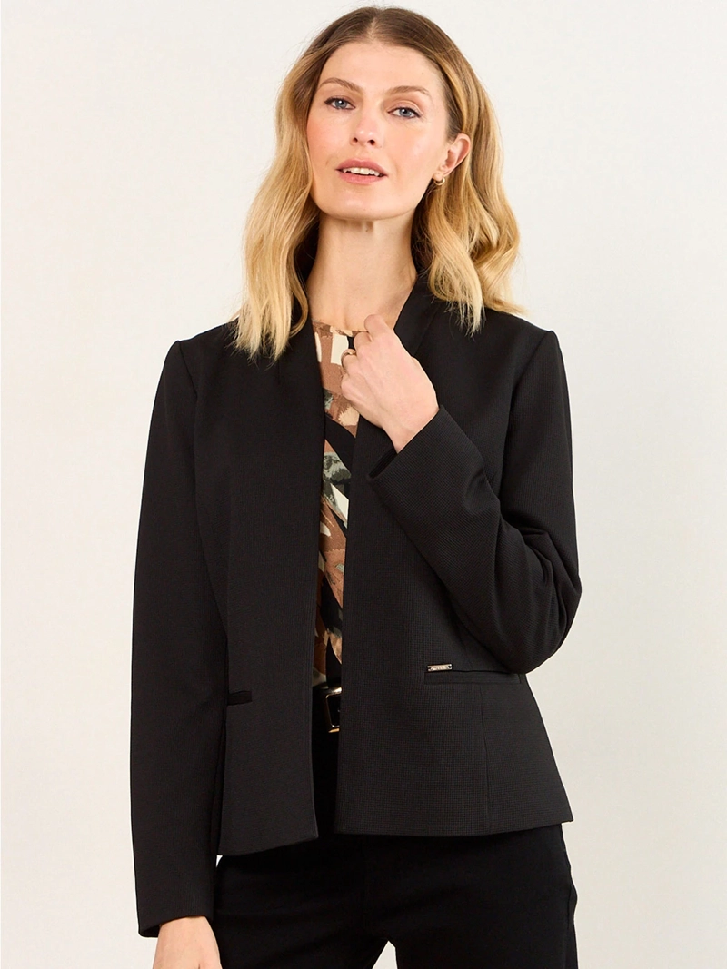 BLAZER MUJER MAGRIFFE LISO BOLSILLOS - 1