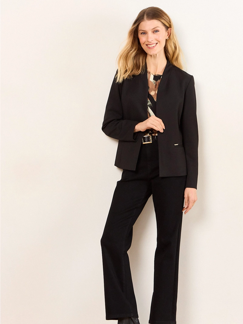 BLAZER MUJER MAGRIFFE LISO BOLSILLOS - 4