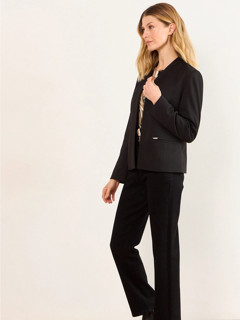 BLAZER MUJER MAGRIFFE LISO BOLSILLOS - 5