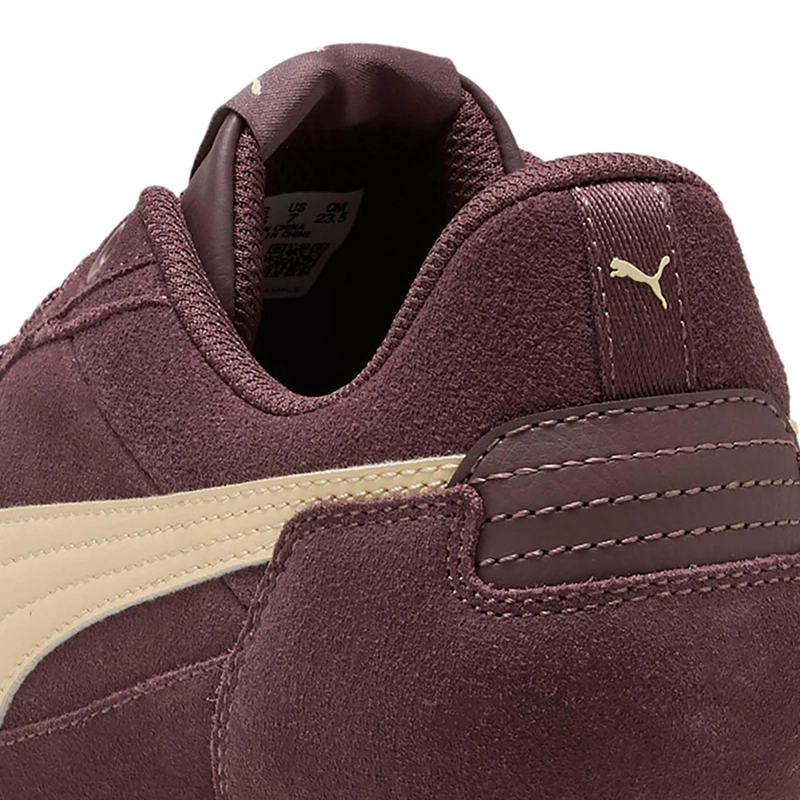 ZAPATILLAS MUJER PUMA CASUALES CAFÉ BELLA DONNA SD CUERO - 6