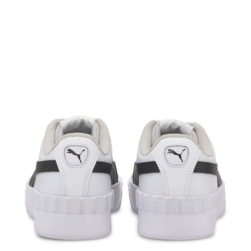 ZAPATILLAS MUJER PUMA URBANAS BLANCO CARINA LIFT CUERO - 5