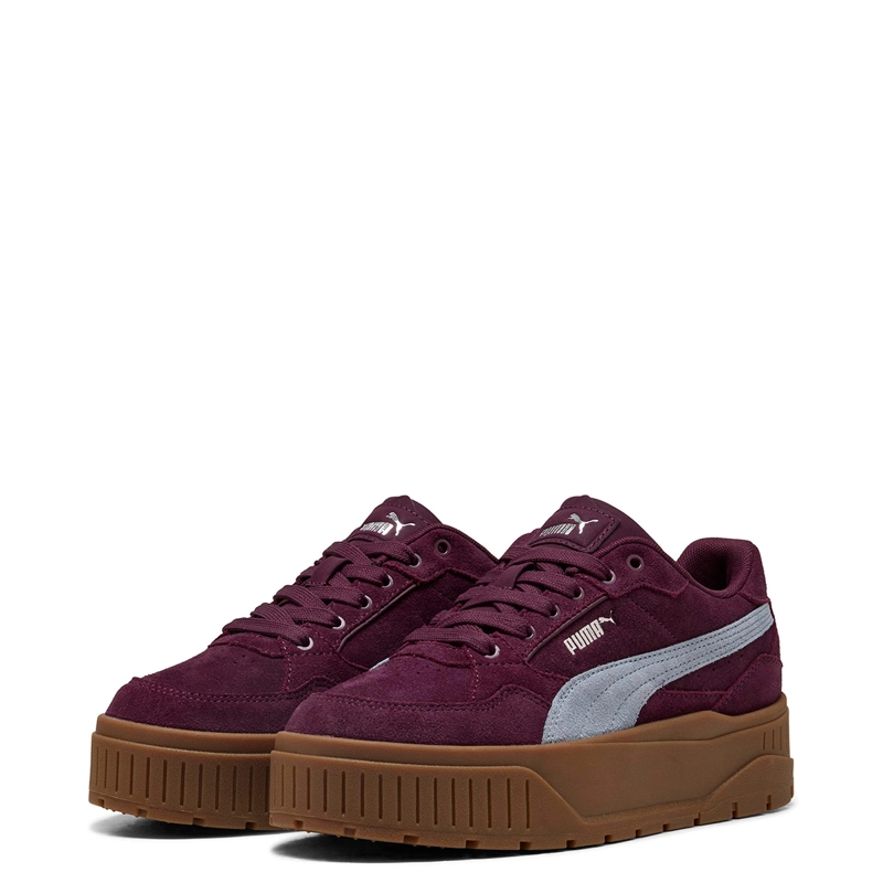 ZAPATILLAS MUJER PUMA URBANAS BLANCO CARINA LIFT CUERO - 2
