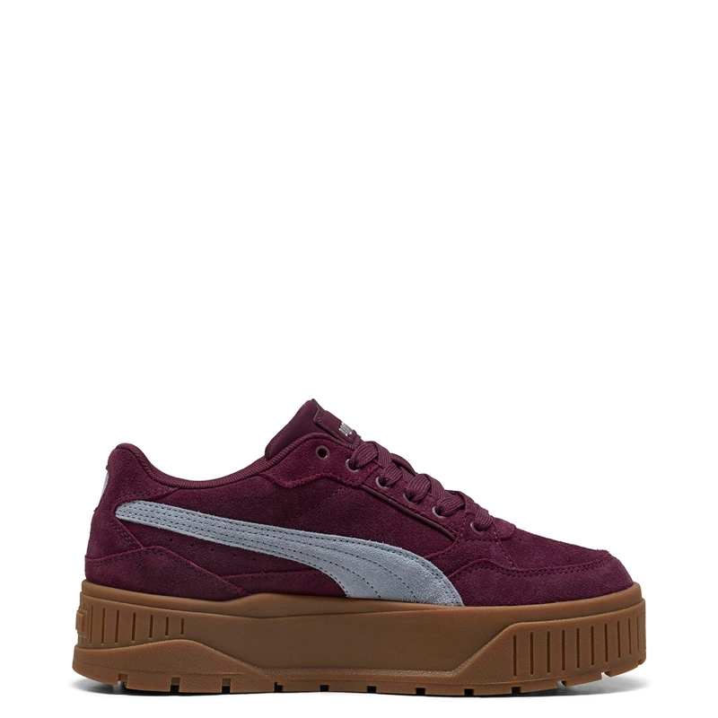 ZAPATILLAS MUJER PUMA URBANAS BLANCO CARINA LIFT CUERO - 3