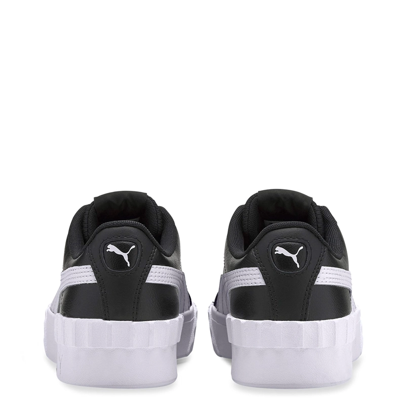ZAPATILLAS MUJER PUMA URBANAS NEGRO CARINA LIFT CUERO - 5