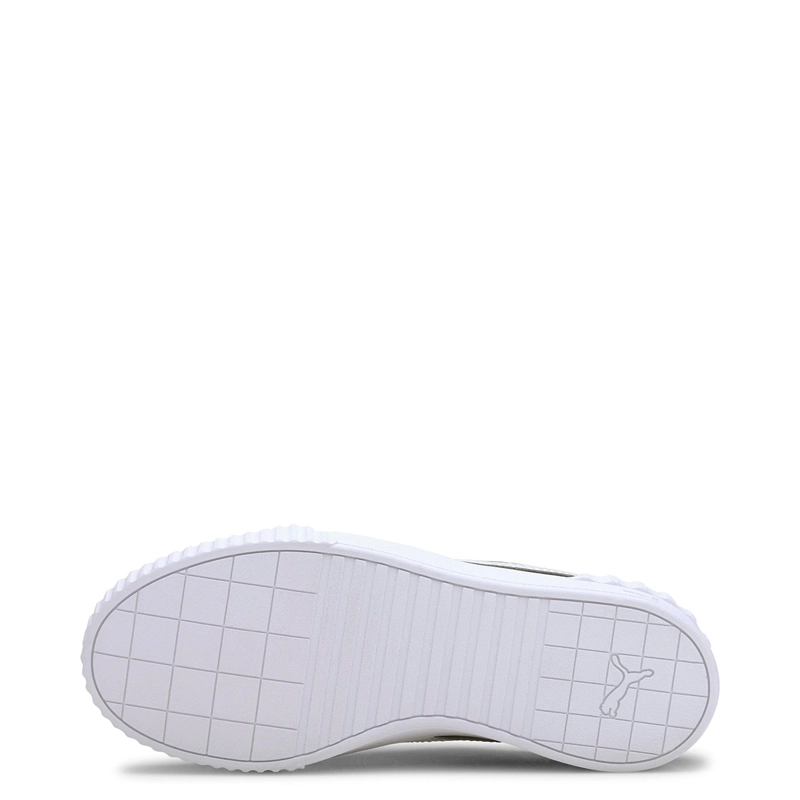 ZAPATILLAS MUJER PUMA URBANAS NEGRO CARINA LIFT CUERO - 6