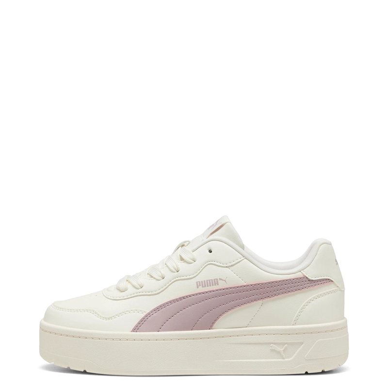ZAPATILLAS MUJER PUMA URBANAS NEGRO CARINA LIFT CUERO