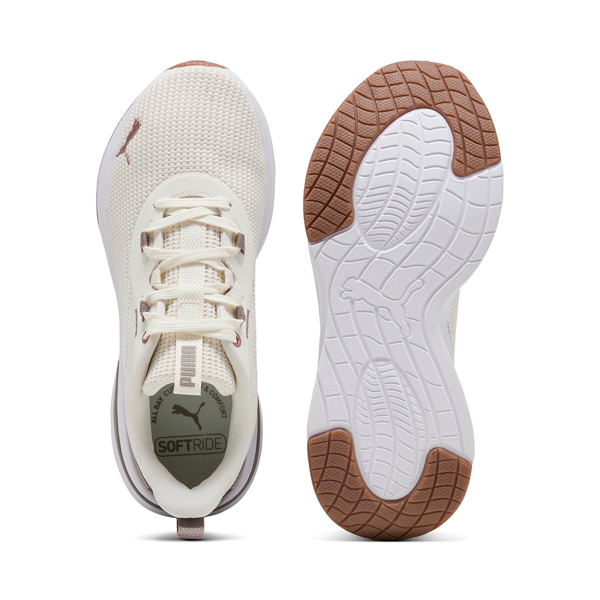 ZAPATILLAS MUJER PUMA CASUALES GRIS PUMA CLUB II ERA PLATFORM LUX CUERO - 4