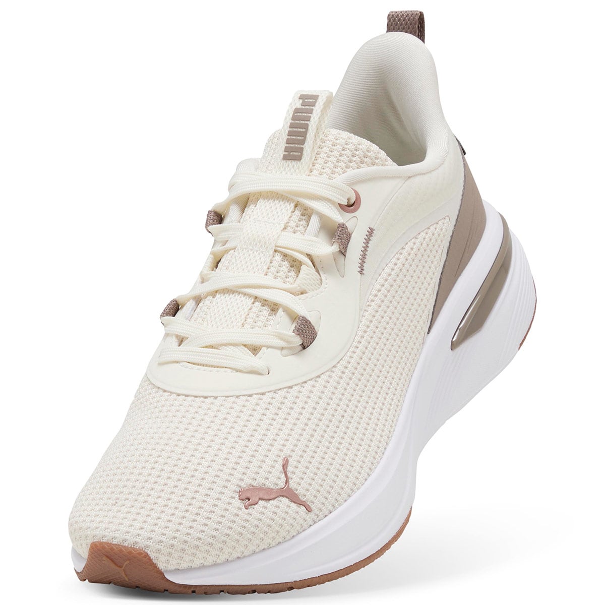 ZAPATILLAS MUJER PUMA CASUALES GRIS PUMA CLUB II ERA PLATFORM LUX CUERO - 5