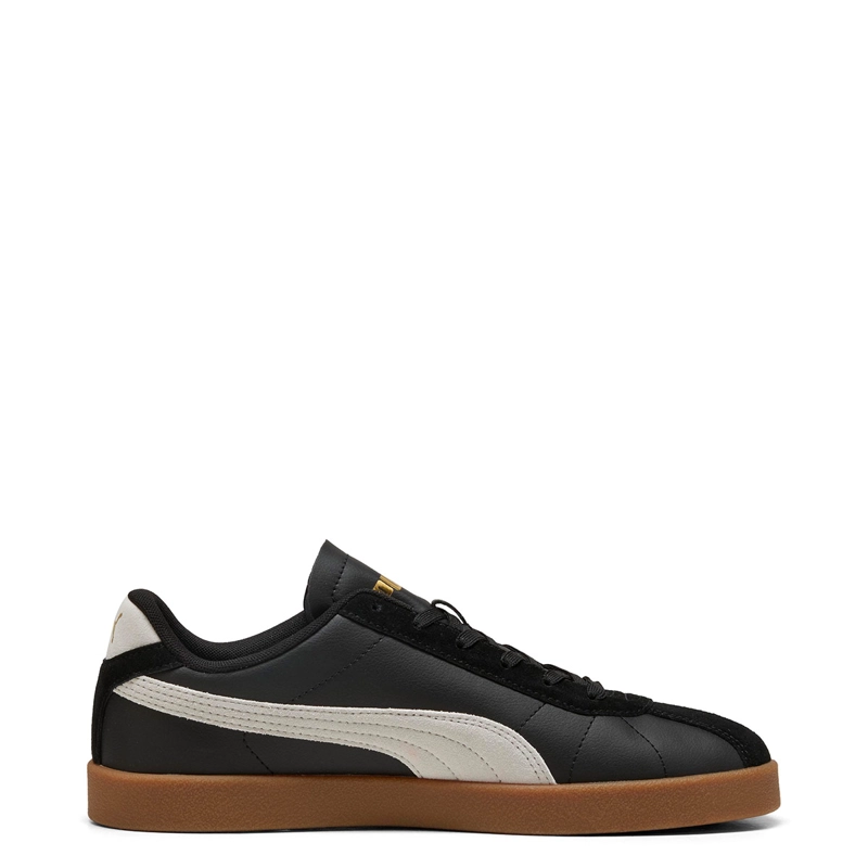 ZAPATILLAS MUJER PUMA URBANAS NEGRO PUMA CLUB II SD CUERO - 2