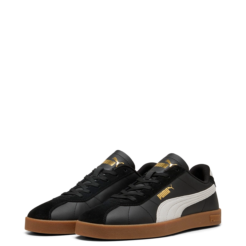 ZAPATILLAS MUJER PUMA URBANAS NEGRO PUMA CLUB II SD CUERO - 3