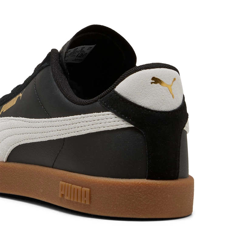 ZAPATILLAS MUJER PUMA URBANAS NEGRO PUMA CLUB II SD CUERO - 6