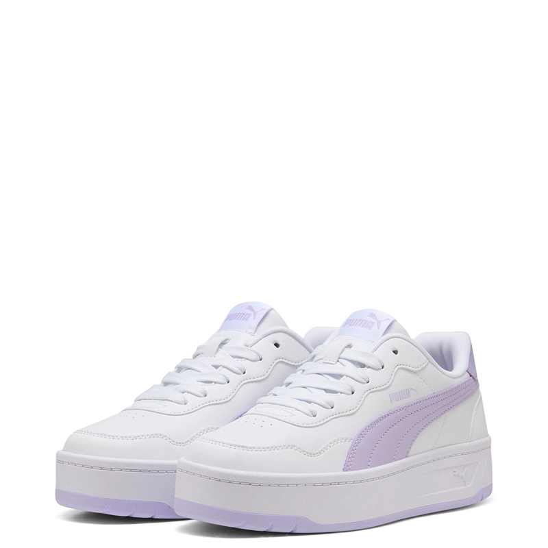 ZAPATILLAS MUJER PUMA URBANAS NEGRO PUMA CLUB II SD CUERO - 2