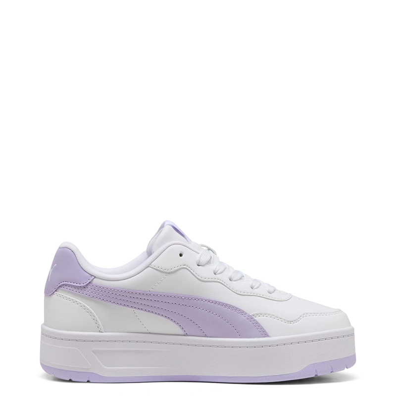 ZAPATILLAS MUJER PUMA URBANAS NEGRO PUMA CLUB II SD CUERO - 3