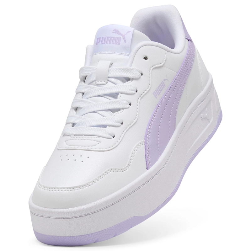 ZAPATILLAS MUJER PUMA URBANAS NEGRO PUMA CLUB II SD CUERO - 4