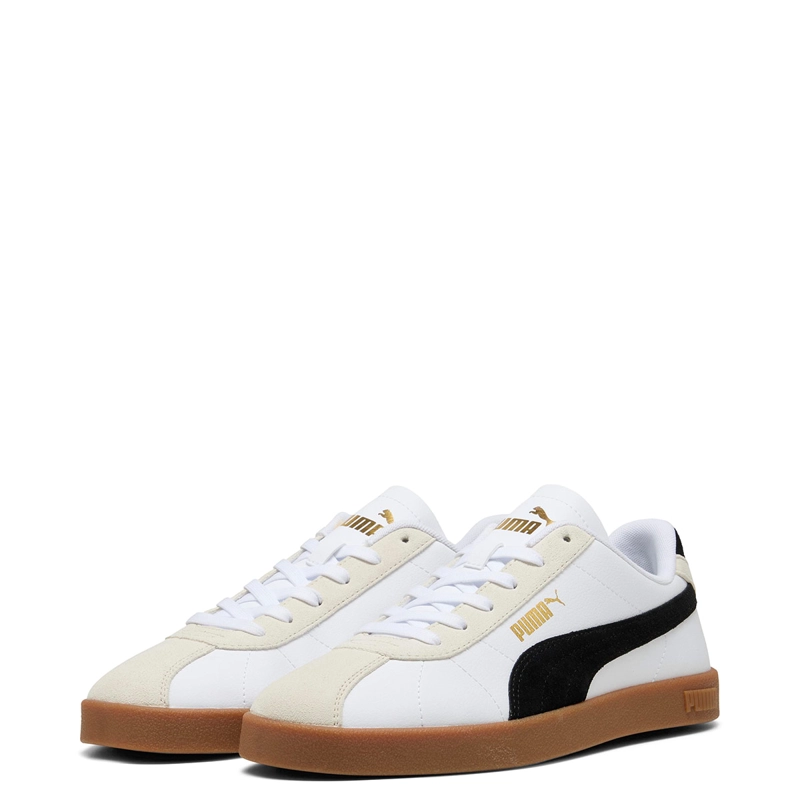 ZAPATILLAS MUJER PUMA URBANAS BLANCO CLUB II SD CUERO - 3