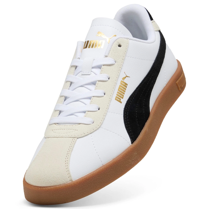 ZAPATILLAS MUJER PUMA URBANAS BLANCO CLUB II SD CUERO - 5
