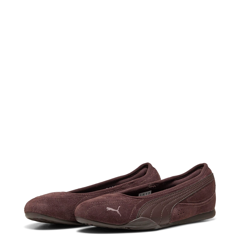 ZAPATILLAS MUJER PUMA URBANAS CAFÉ CATCH SOLEIL BALLERINA SD - 3