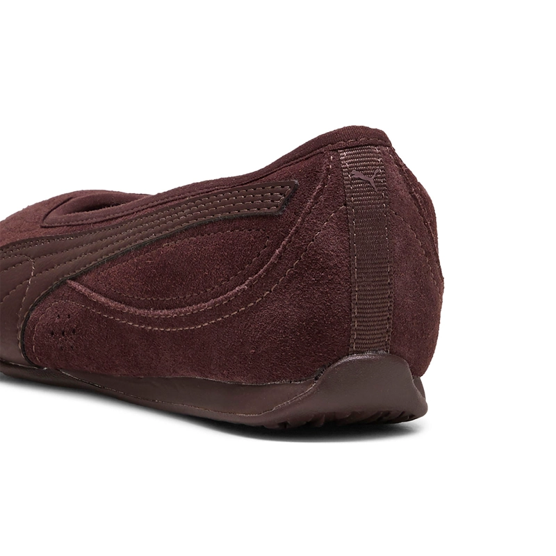 ZAPATILLAS MUJER PUMA URBANAS CAFÉ CATCH SOLEIL BALLERINA SD - 6