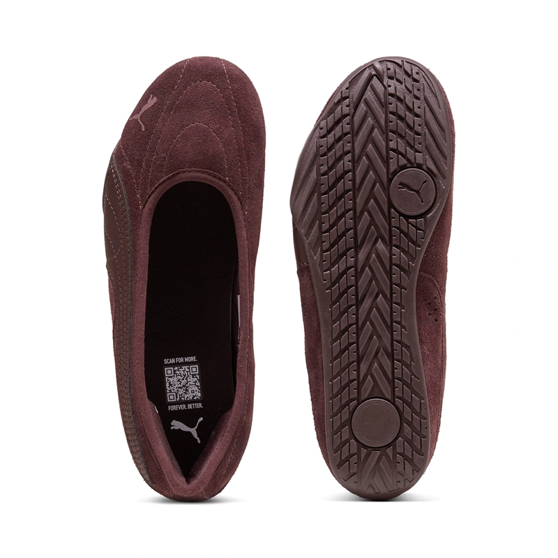 ZAPATILLAS MUJER PUMA URBANAS CAFÉ CATCH SOLEIL BALLERINA SD - 4