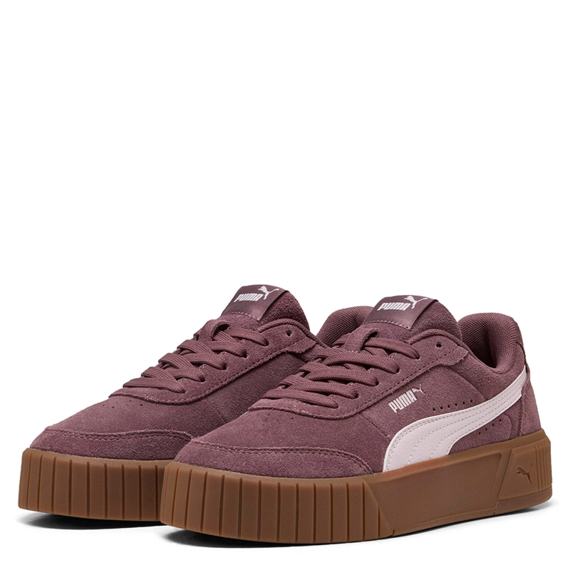 ZAPATILLAS MUJER PUMA CASUALES CAFÉ CARINA MIA SD - 2