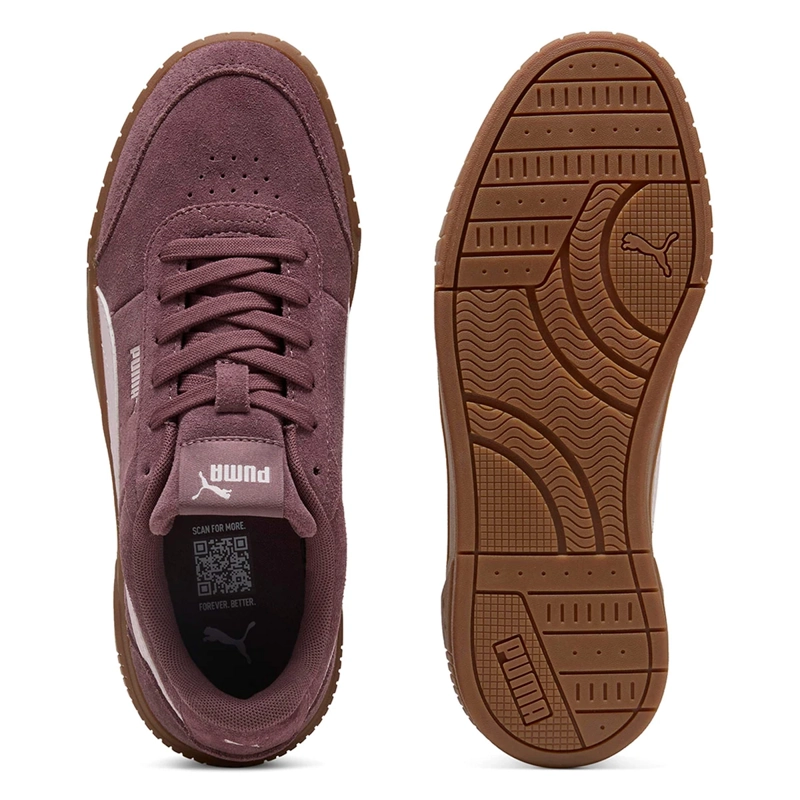 ZAPATILLAS MUJER PUMA CASUALES CAFÉ CARINA MIA SD - 4