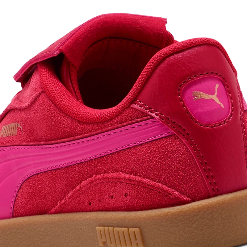 ZAPATILLAS MUJER PUMA CASUALES ROJO PUMA CLUB AZURA SD - 6